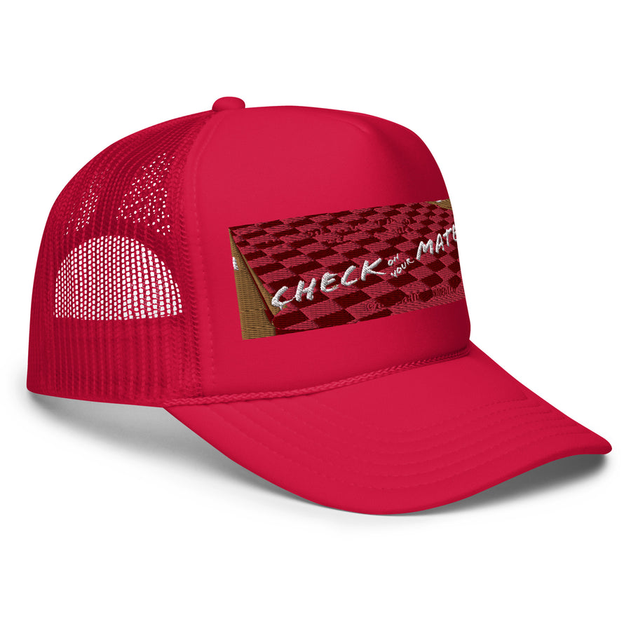 Foam trucker hat