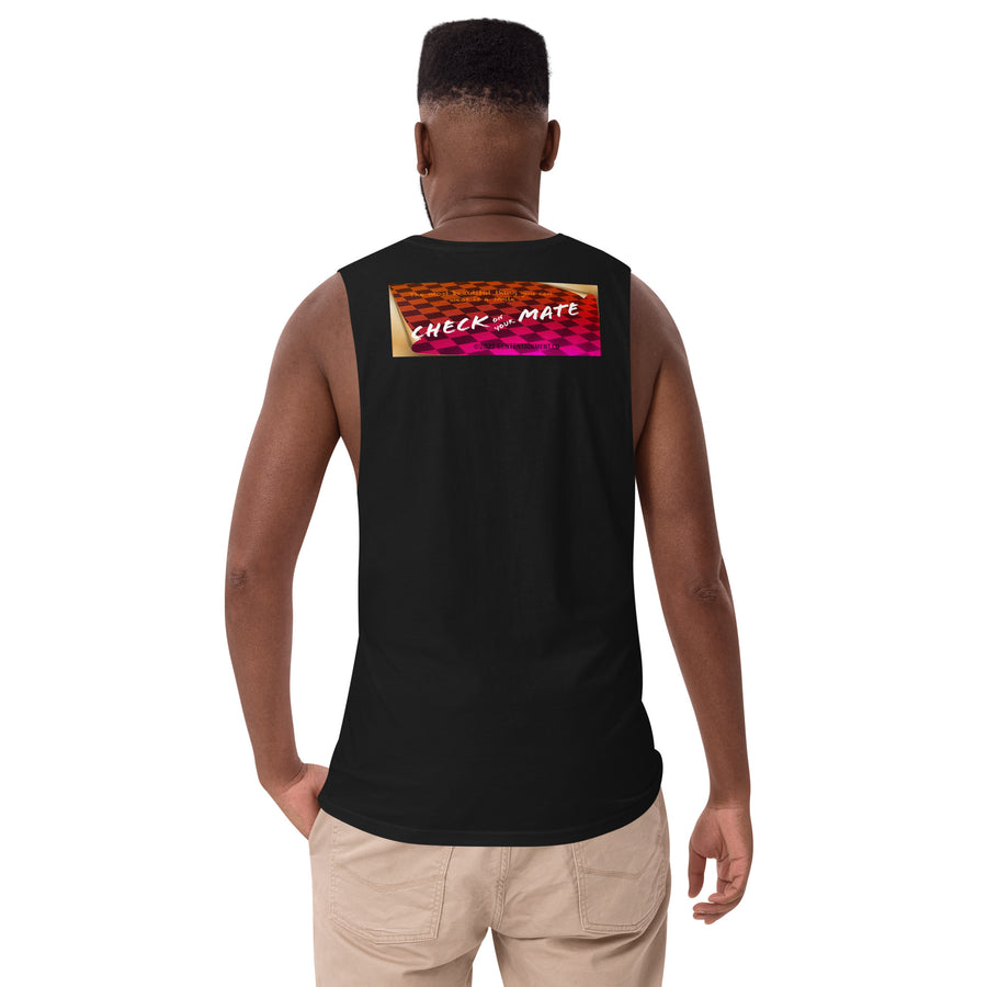 Men’s drop arm tank top