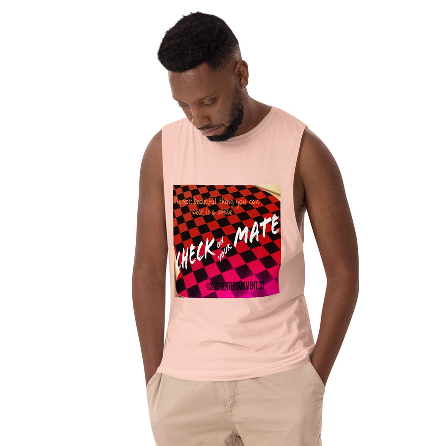 Men’s drop arm tank top
