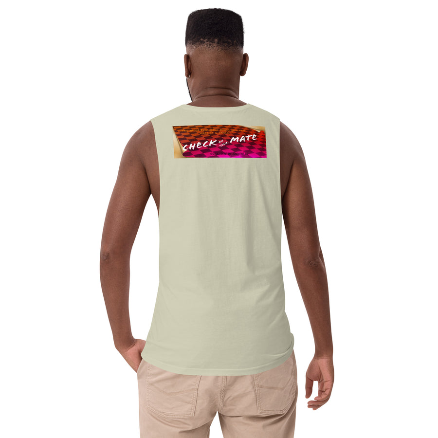 Men’s drop arm tank top