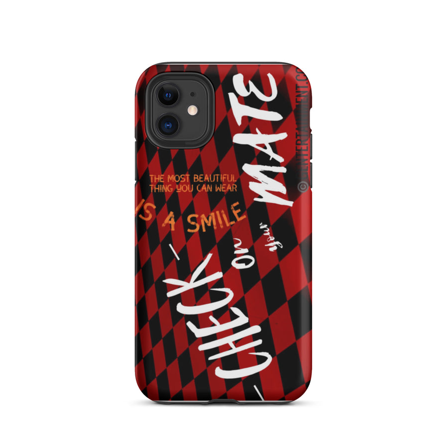 CHECK on your MATE Tough iPhone case