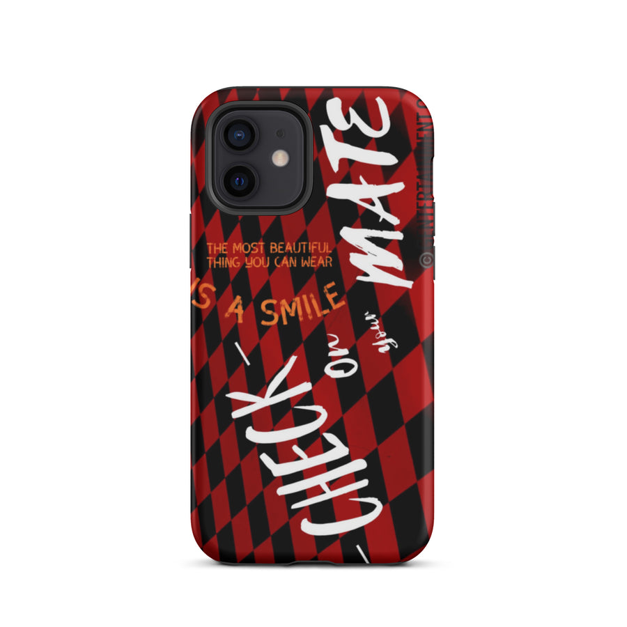 CHECK on your MATE Tough iPhone case