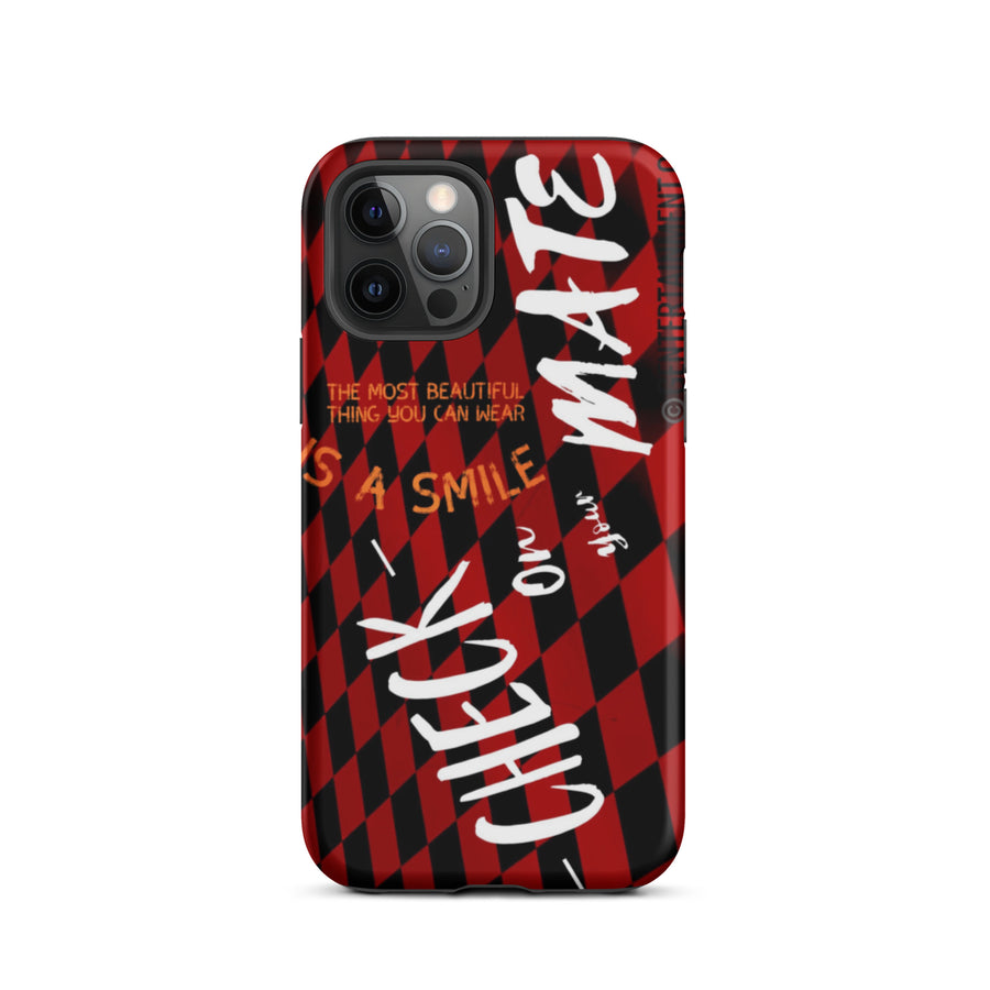 CHECK on your MATE Tough iPhone case