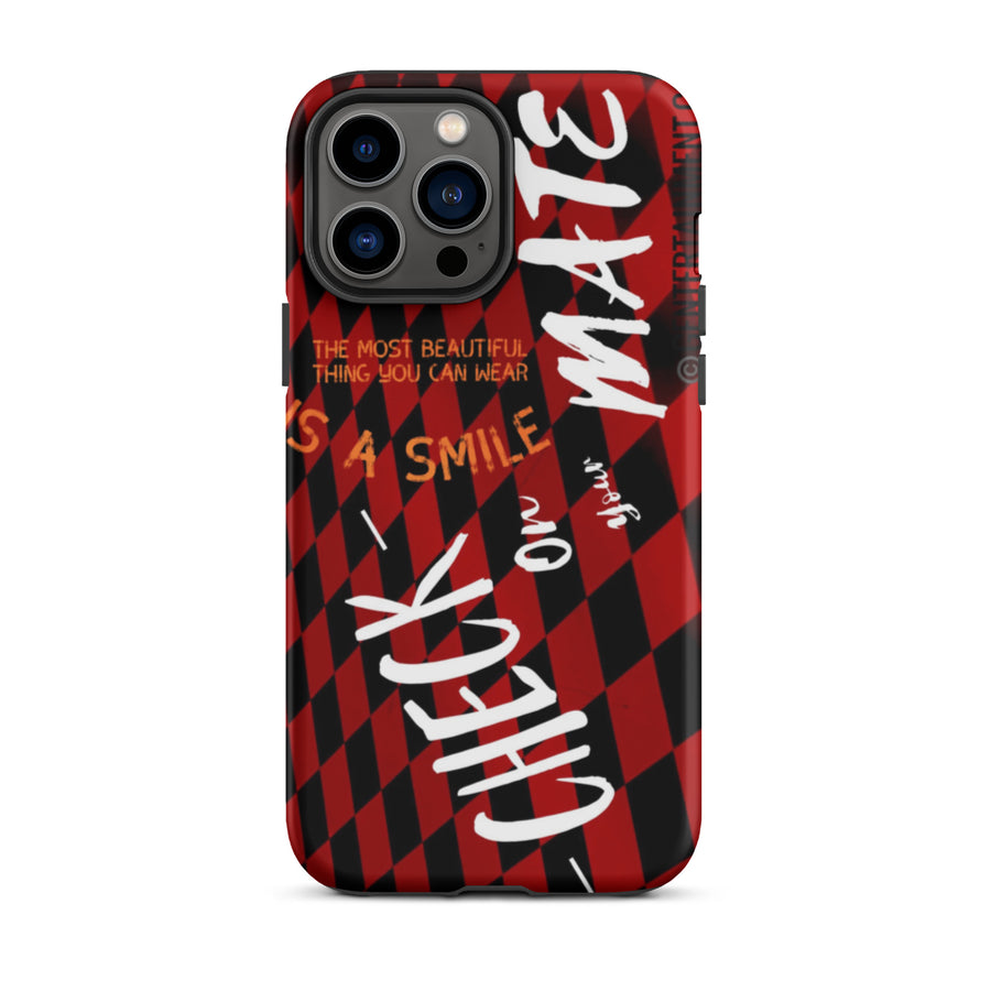 CHECK on your MATE Tough iPhone case