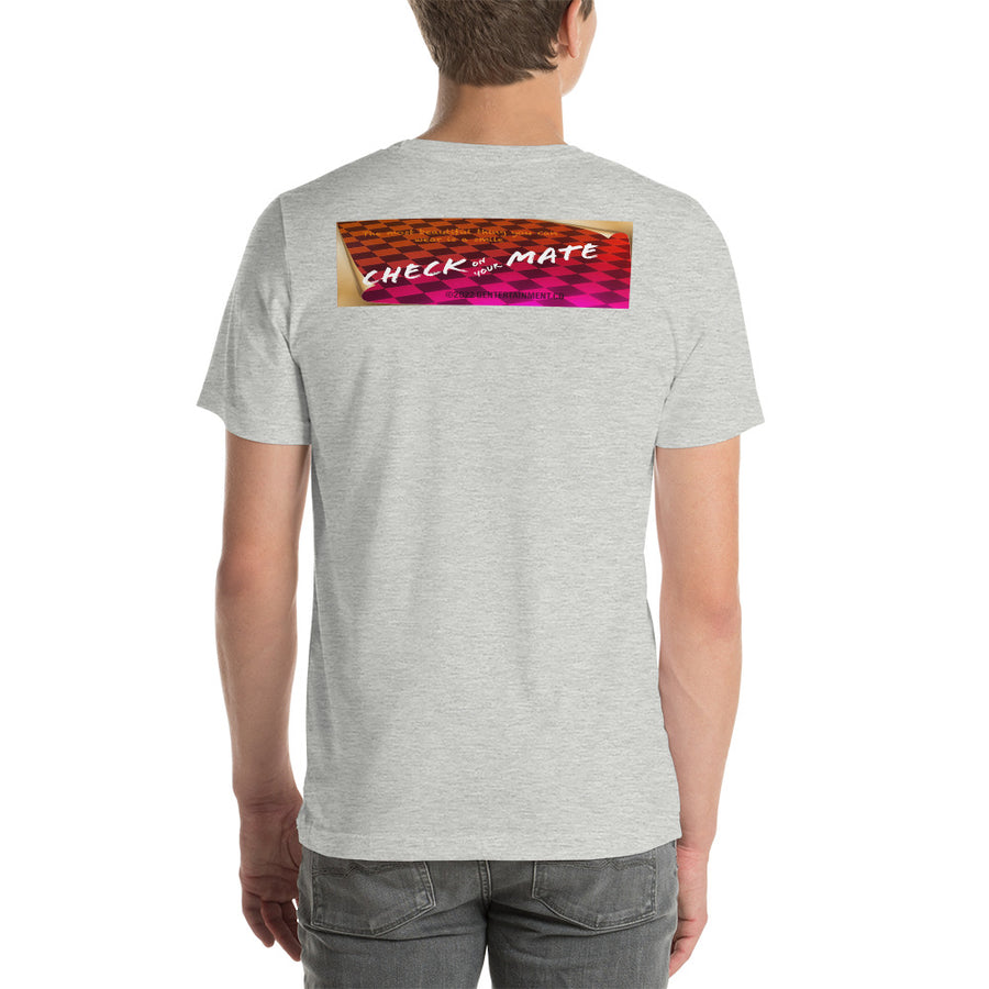 CHECK on your MATE Unisex t-shirt