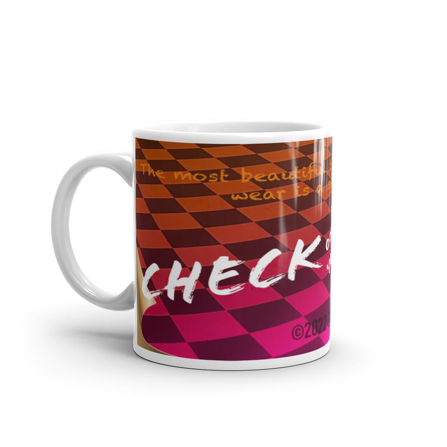 Check on your Mate White glossy Mug