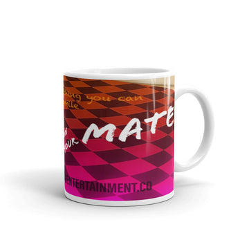 Check on your Mate White glossy Mug