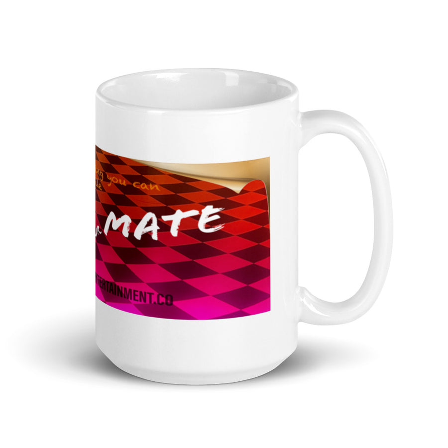 Check on your Mate White glossy Mug